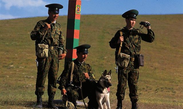 Пограничники