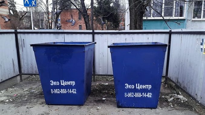 новые баки по ул. Ленина