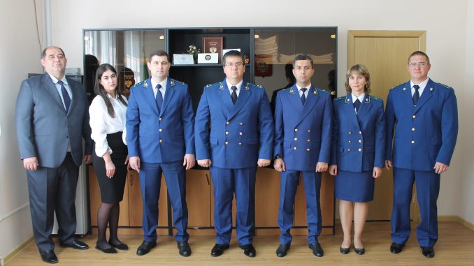 Коллектив прокуратуры Гиагинского района