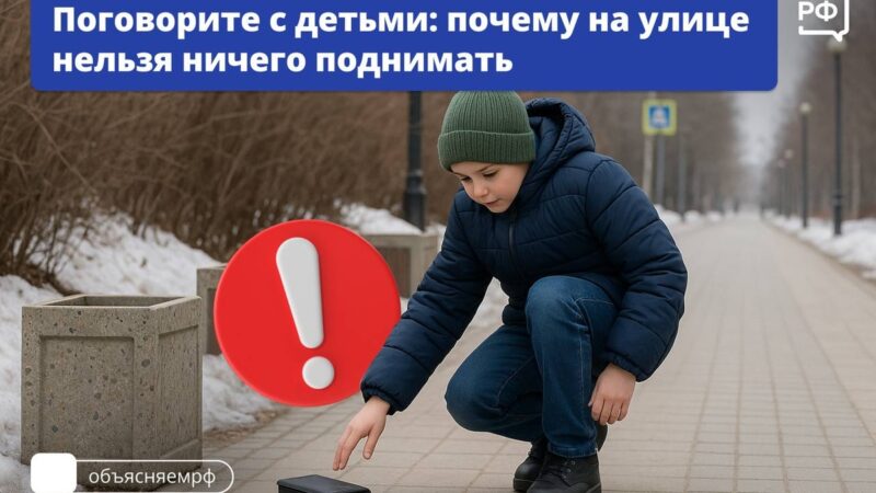 Силовики напоминают: сохраняйте бдительность при обнаружении неизвестных предметов