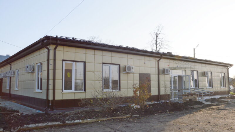 В станице Гиагинской завершается строительство женской консультации
