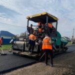 В Гиагинском районе ведётся ремонт региональной автомобильной дороги — подъезд к станице Дондуковской