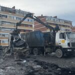 Продолжается ликвидация последствий вражеской атаки в Новой Адыгее