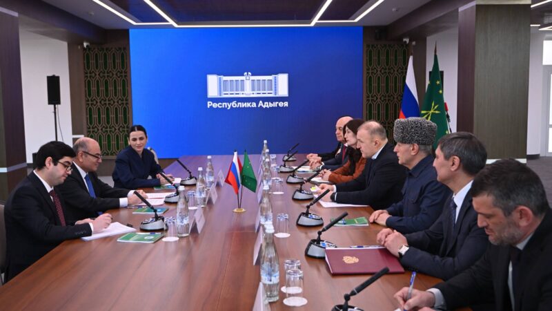Глава Адыгеи и Генеральный консул Турецкой Республики обсудили вопросы сотрудничества