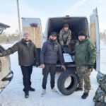 Волонтёры Гиагинского района отправили бойцам СВО очередную партию гуманитарного груза