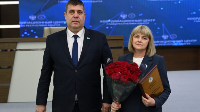 Лучшим участковым врачом- терапевтом Адыгеи стала врач Гиагинской  ЦРБ Наталья Миховская