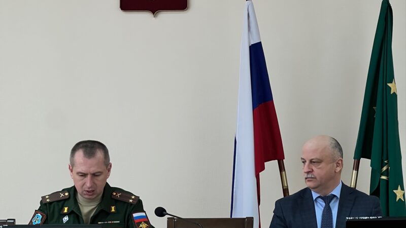 В Гиагинском районе подвели итоги осеннего призыва-2025