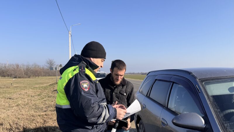 В Гиагинском районе подведены итоги профилактического мероприятия «Встречная полоса»