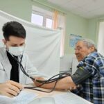 В селе Сергиевском прошла выездная акция в рамках регионального движения «За медицину здорового долголетия»