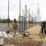 В станице Дондуковской ведутся работы по двум проектам в рамках реализации государственной программы «Комплексное развитие сельских территорий»