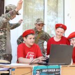 Школьники Гиагинского района приняли участие в военно-патриотической игре «Зарница 2.0»