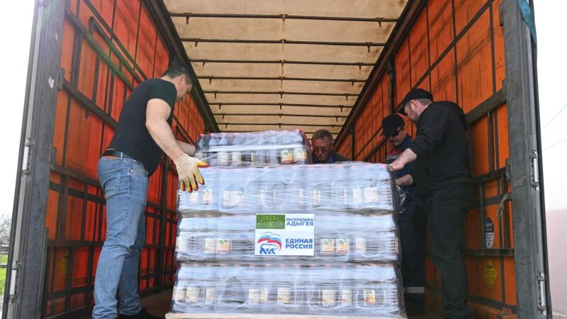 Адыгея оказывает помощь Дагестану, пострадавшему от дождевого паводка
