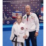 Дарина Волобуева из Гиагинского района завоевала серебряную медаль на чемпионате и первенстве России по тхэквондо ГТФ