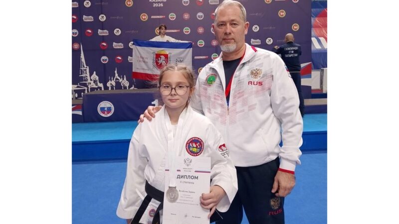 Дарина Волобуева из Гиагинского района завоевала серебряную медаль на чемпионате и первенстве России по тхэквондо ГТФ