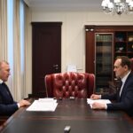 Глава Адыгеи и руководитель Росреестра провели рабочую встречу